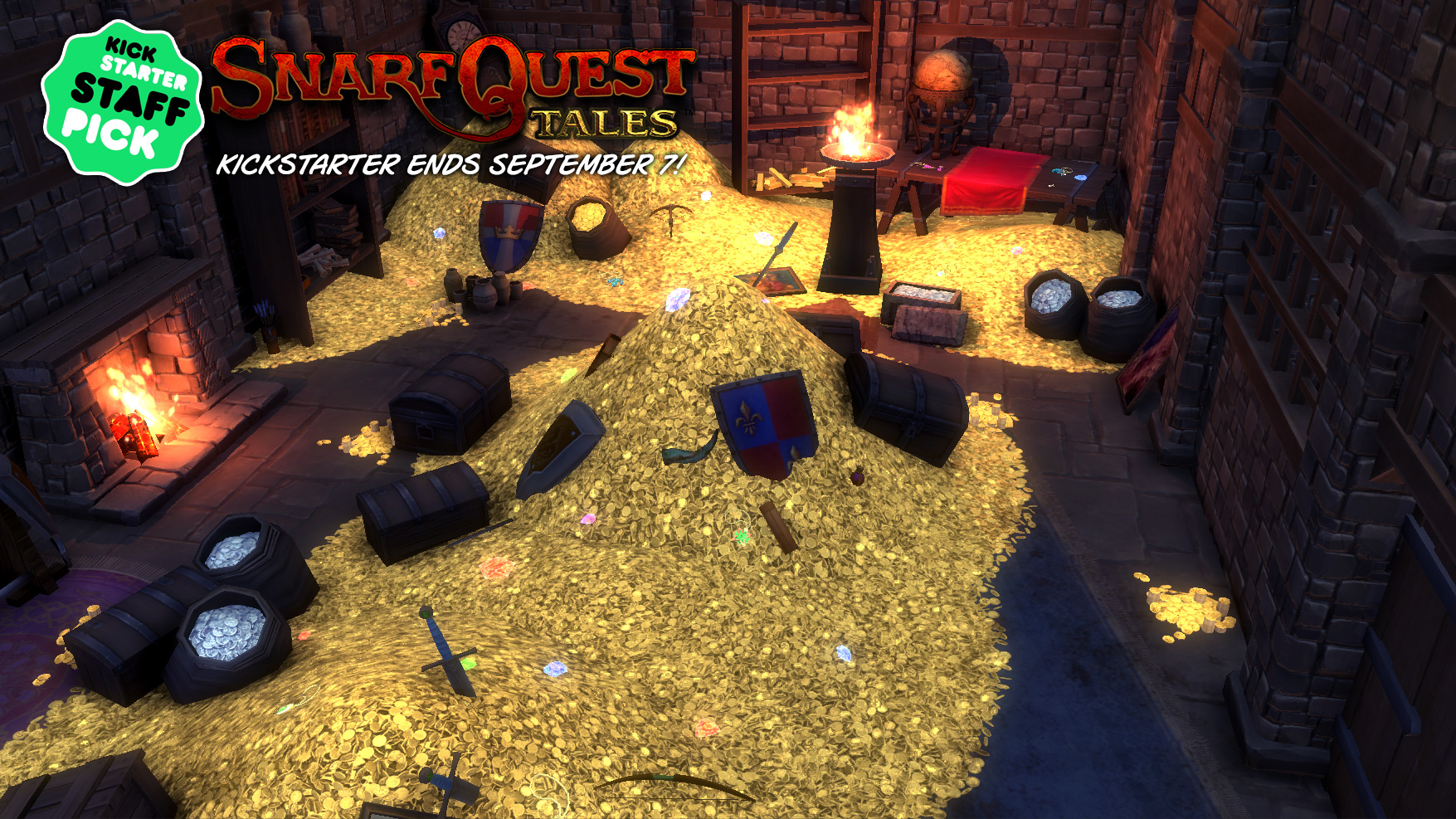A treasure room from SnarfQuest Tales