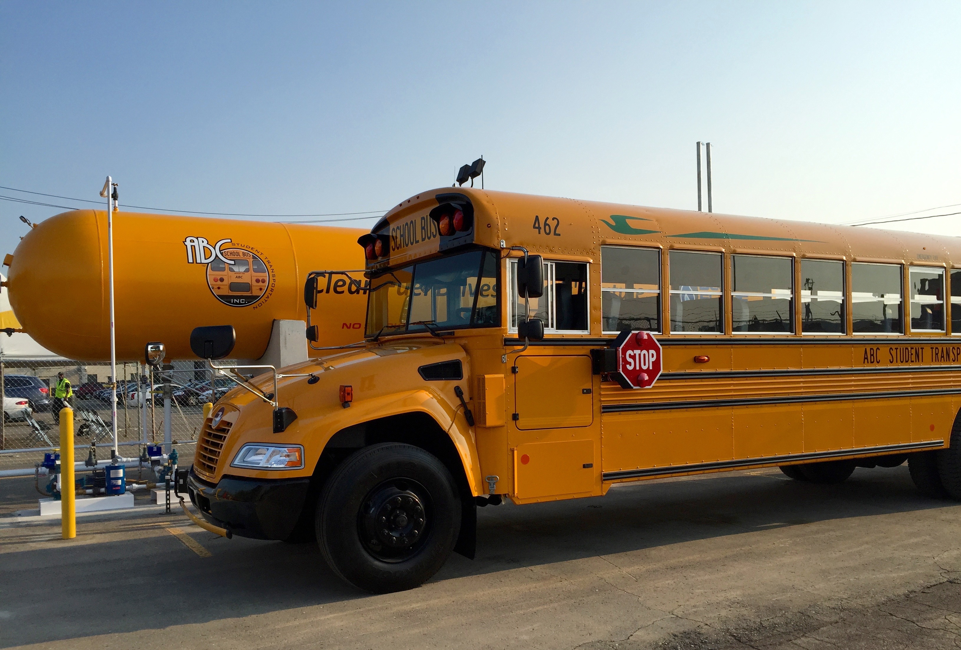 Detroit Public School Bus Powered by Propane Autogas