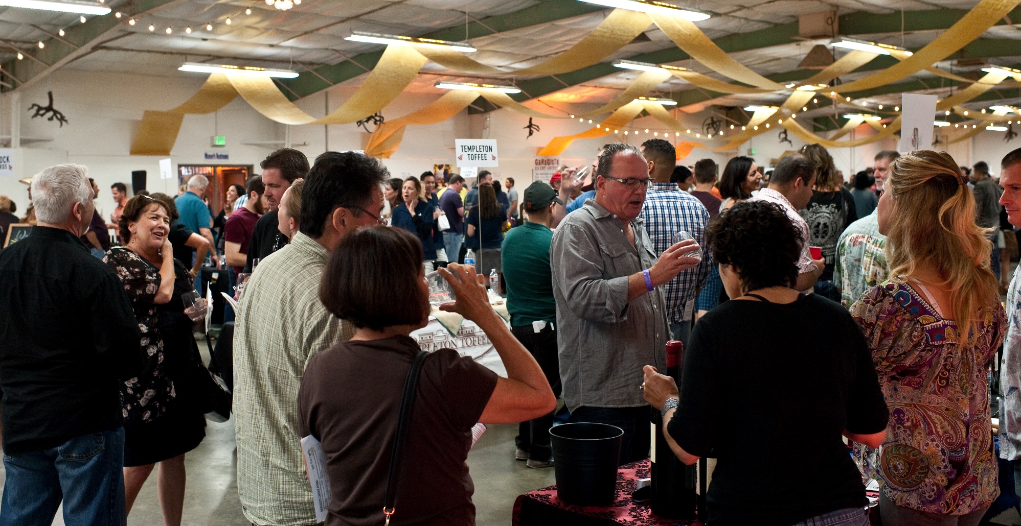 Crowd at the Garagiste Festival Grand Tasting