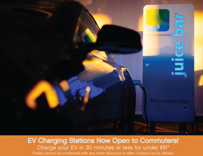 EV Charging Stations Open to Commuters for Under $5!