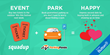 Latest integration simplifies a consumer’s process of purchasing tickets and event parking, an in-app experience that is now available through Button’s matchup of Parking Panda and SquadUP.