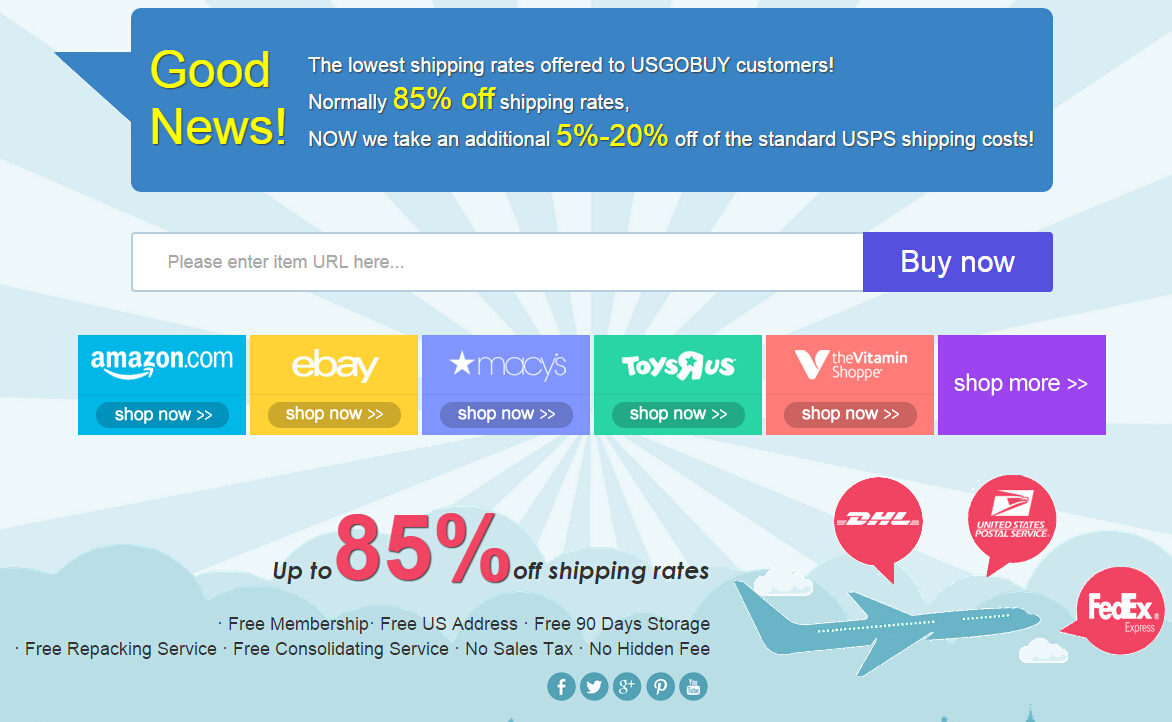 USGoBuy Offers BuyForMe and ShipForMe Service As A Leading Shipping Company