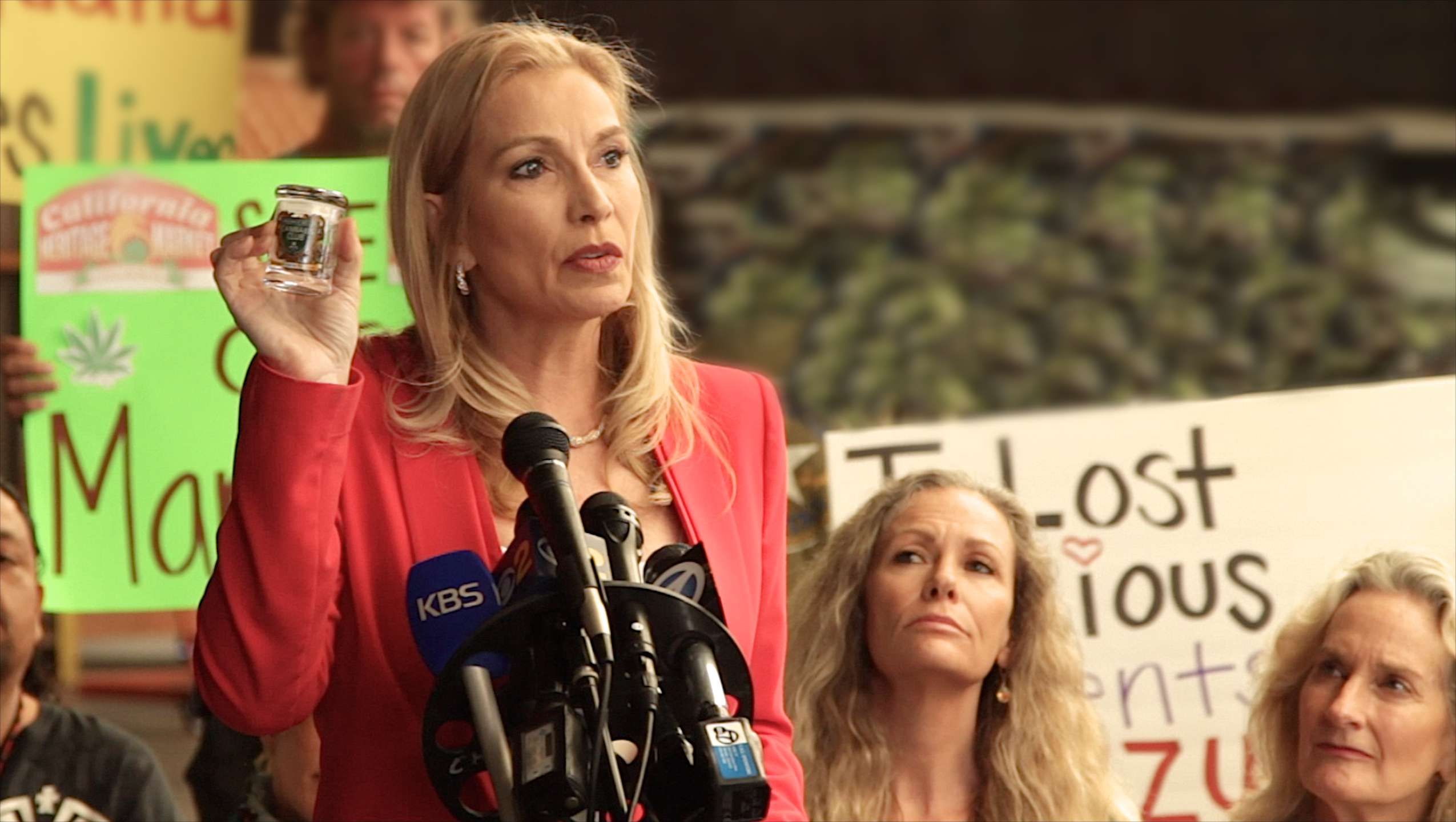 Cheryl Shuman Holds Press Conference on Behalf of Medical Cannabis Patients