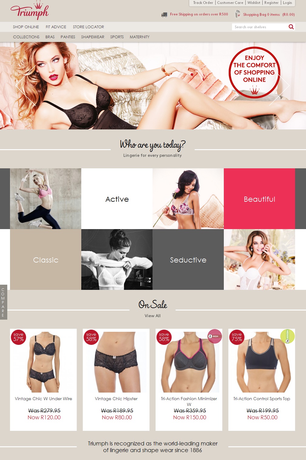 E-Commerce website designed and built by VAIMO