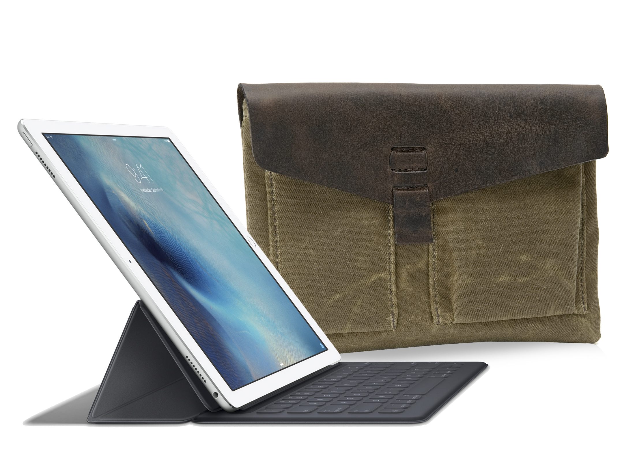 Outback Solo for iPad Pro, Smart Keyboard and Pencil