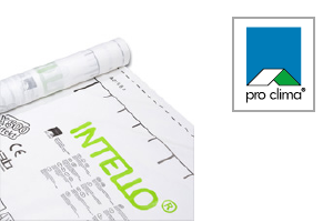 INTELLO PLUS an airtight smart vapor retarder and is one of three new Declare-labeled products from Pro Cliima.