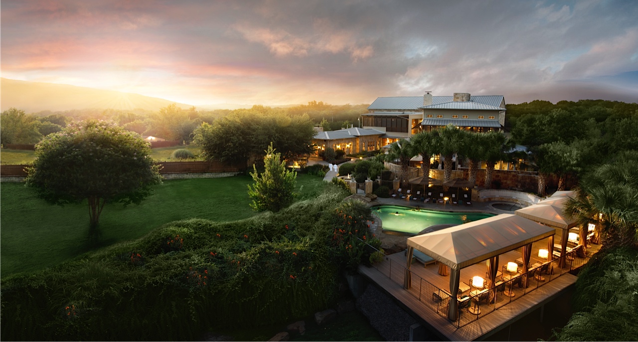 The LakeHouse Spa at Lake Austin Spa Resort.