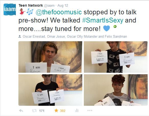 The Fooo Conspiracy talks Smart is Sexy qualities in a person