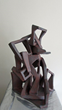 Connecticut Senior Juried Art Show: 4th Place Winner in Sculpture Category – Terry Russo, age 73, of North Haven, CT – King (Clay)