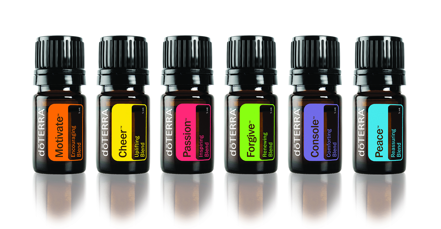 The doTERRA Emotional Aromatherapy System contains six unique essential oil blends that have been carefully formulated to provide targeted emotional health benefits.