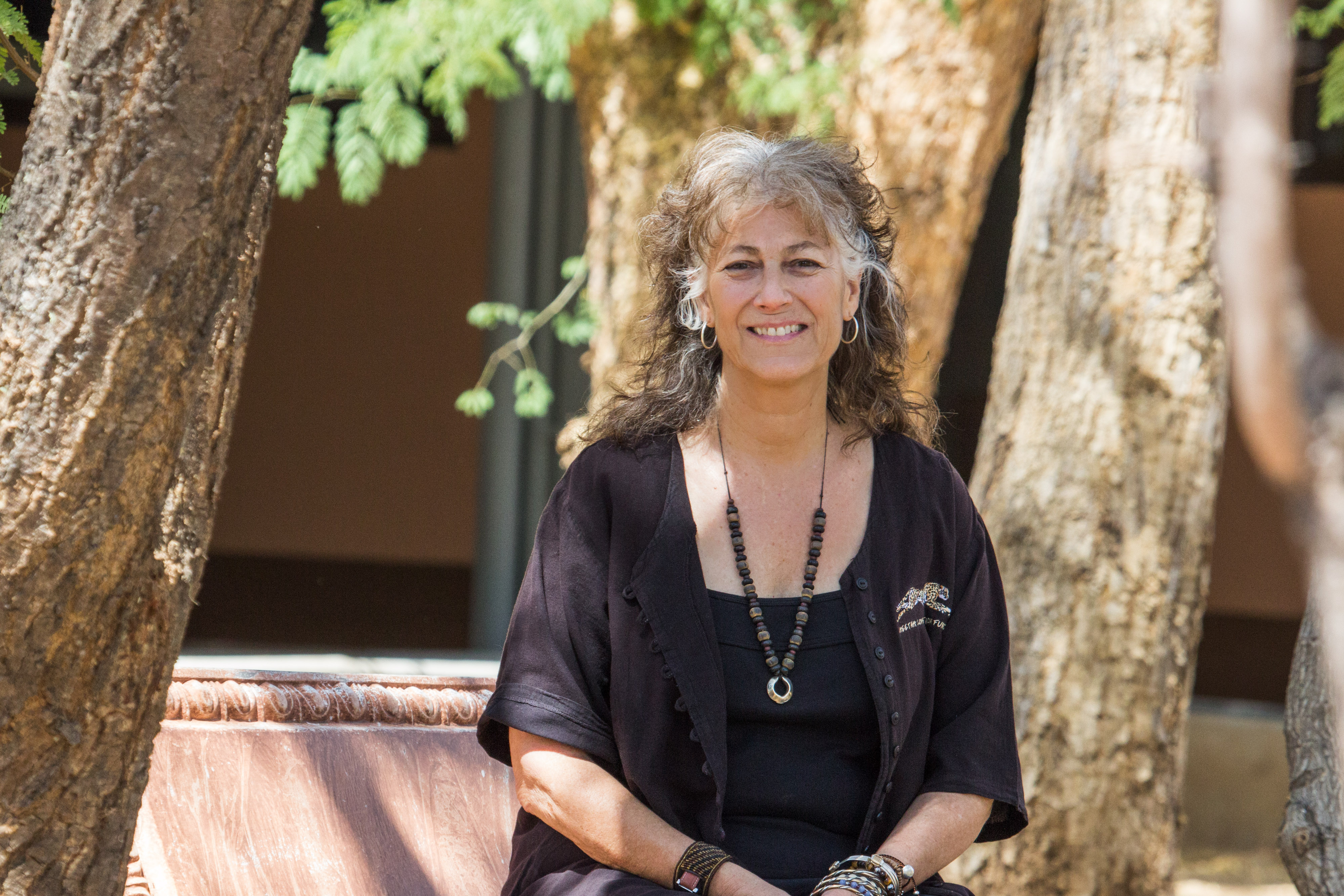 Dr. Laurie Marker at CCF in Namibia