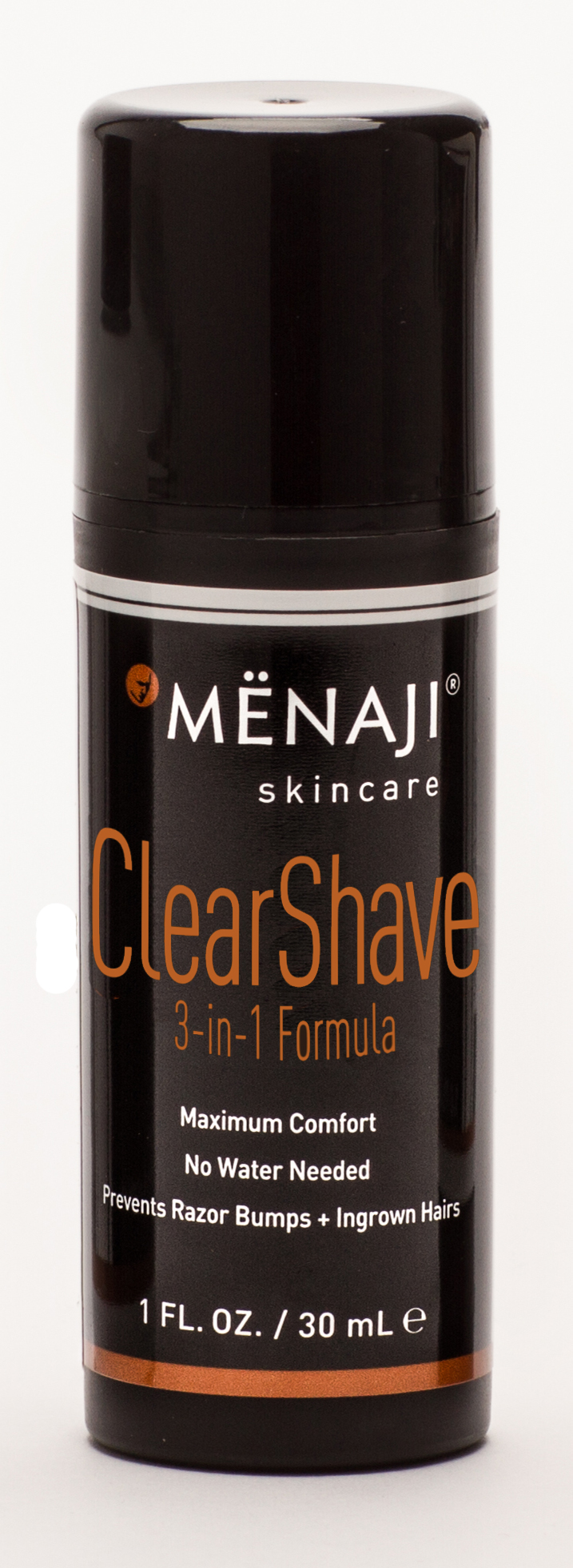 MENAJI ClearShave 3-in-1 is a multifunctional, user-friendly product that cuts grooming time in half.