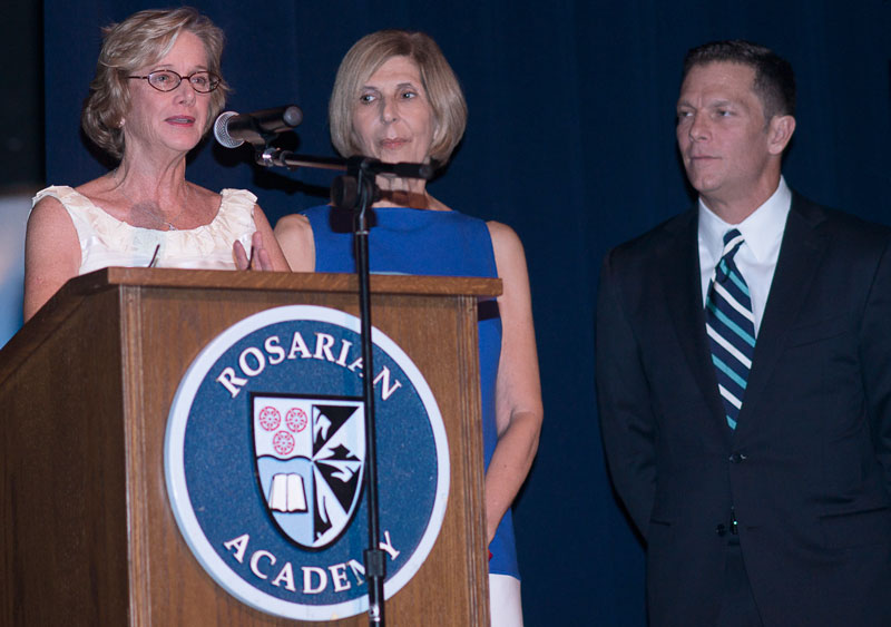 Mayor Gail Coniglio and Mayor Jeri Muoio read proclamations with Chairman of the Board John C. Cassidy Jr.