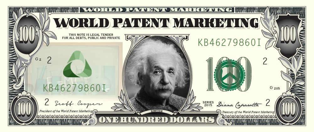 Earn World Patent Marketing Dollars!