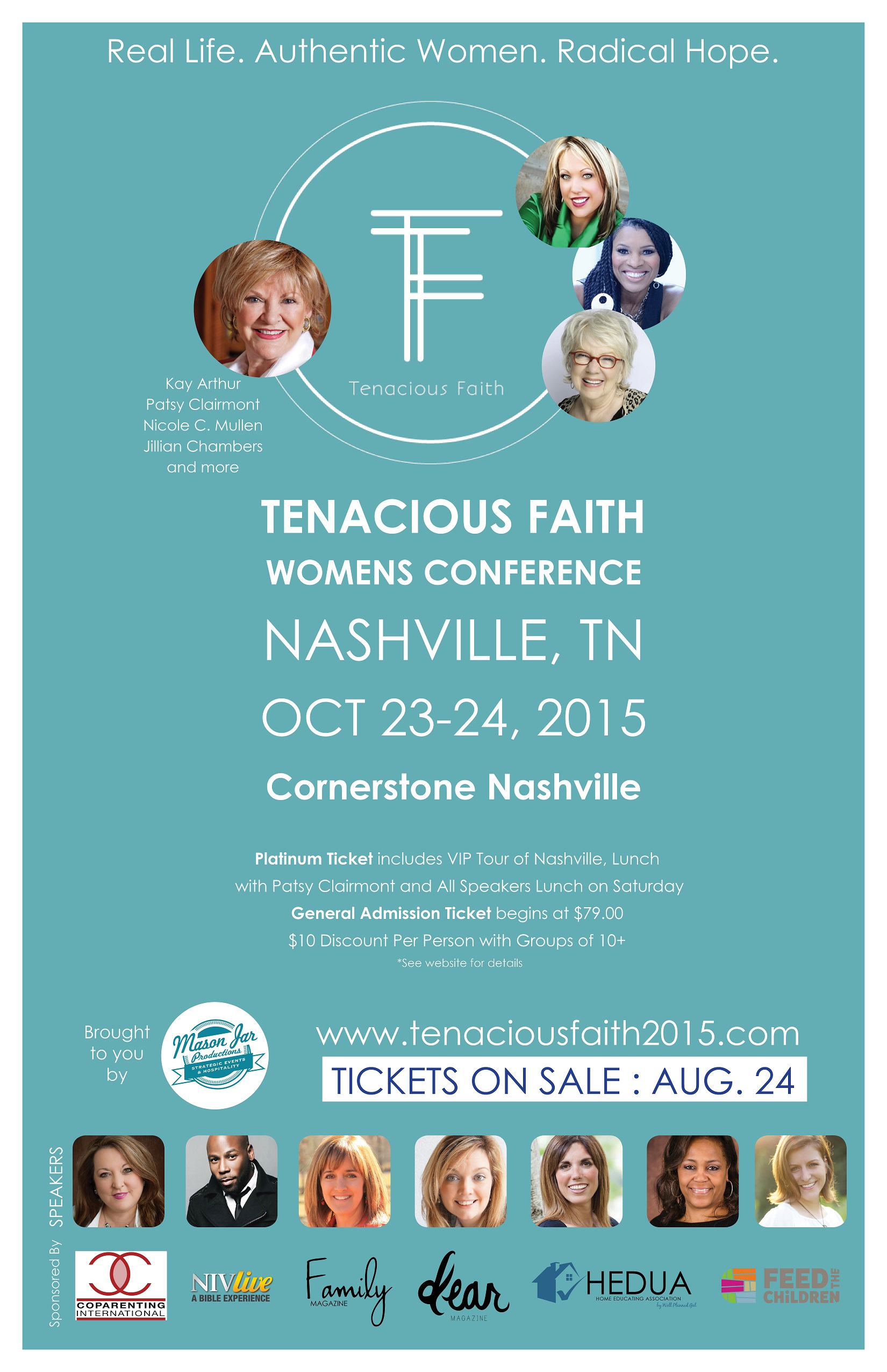 Tenacious Faith 2015 poster