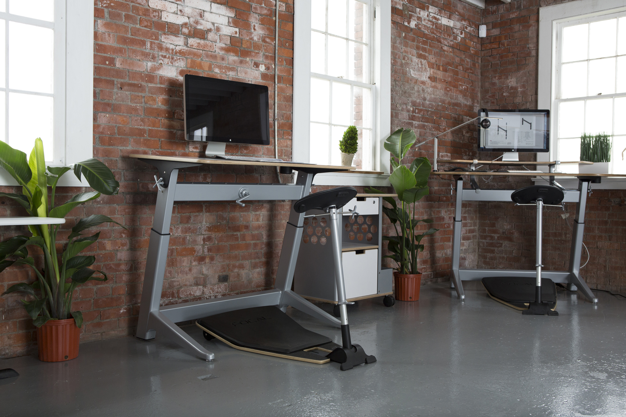 The award winning Locus and Sphere workstations from Focal Upright