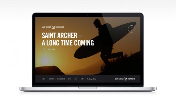 Libre Design Agency | Designed Website for Saint Archer Brewing Company