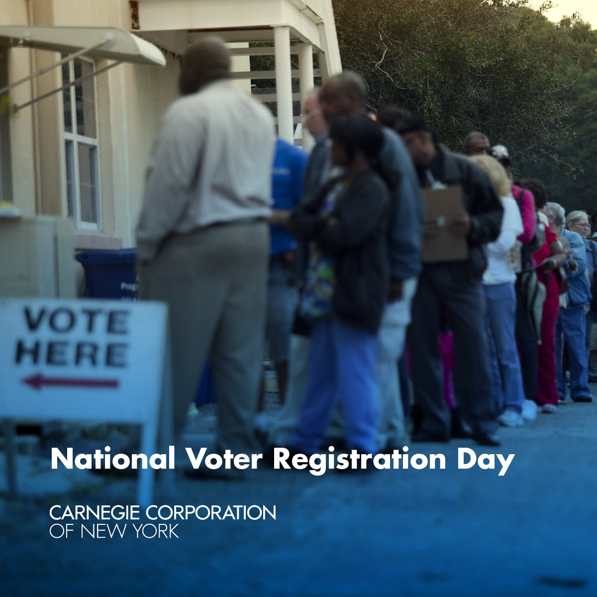 Celebrate National Voter Registration Day at Carnegie.org
