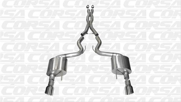 Corsa Xtreme Exhaust System for 2015 Mustang 5.0L