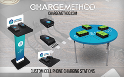 ChargeMethod custom cell phone charging solutions