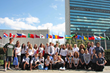 Students at the United Nations for The International Day of Peace 2
