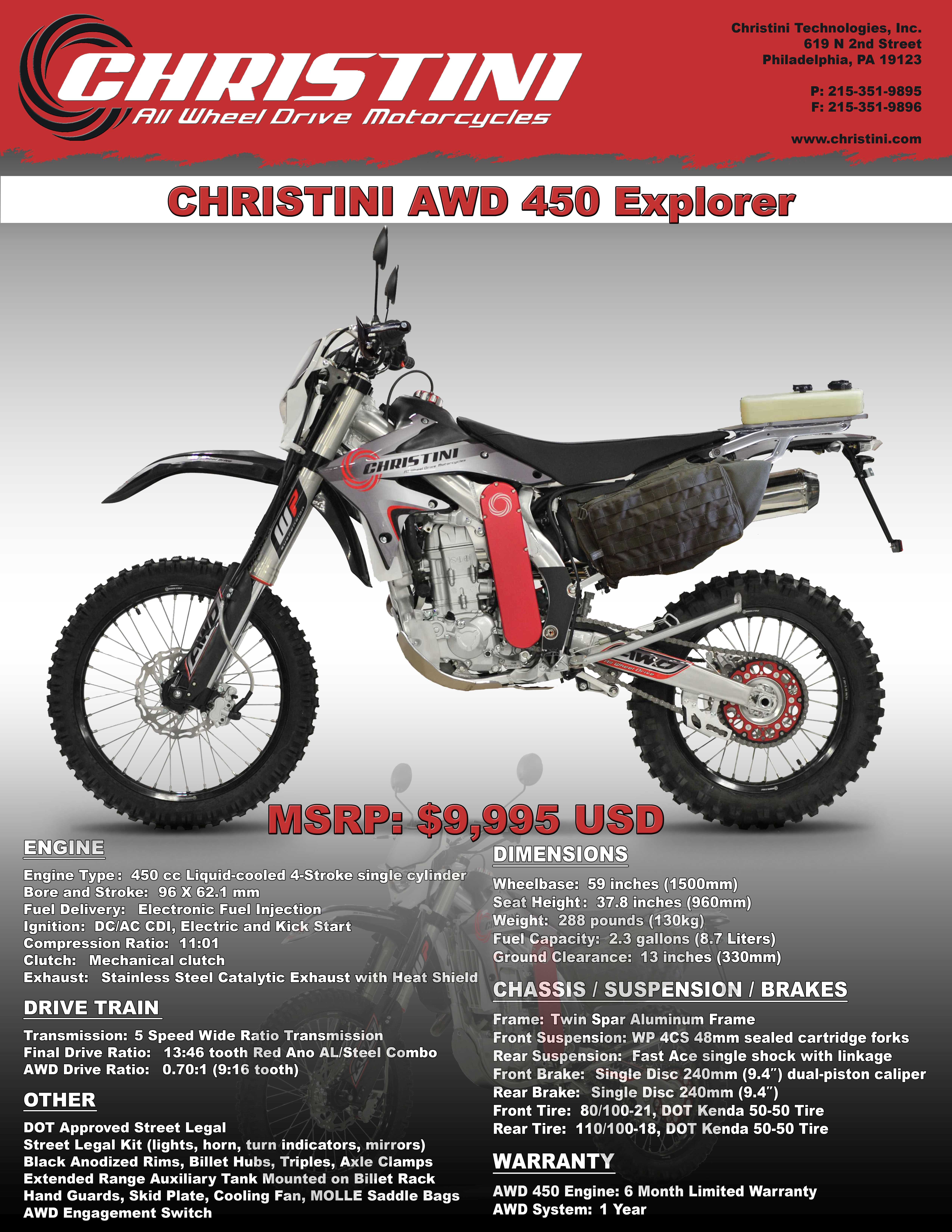 CHRISTINI AWD 450 Explorer