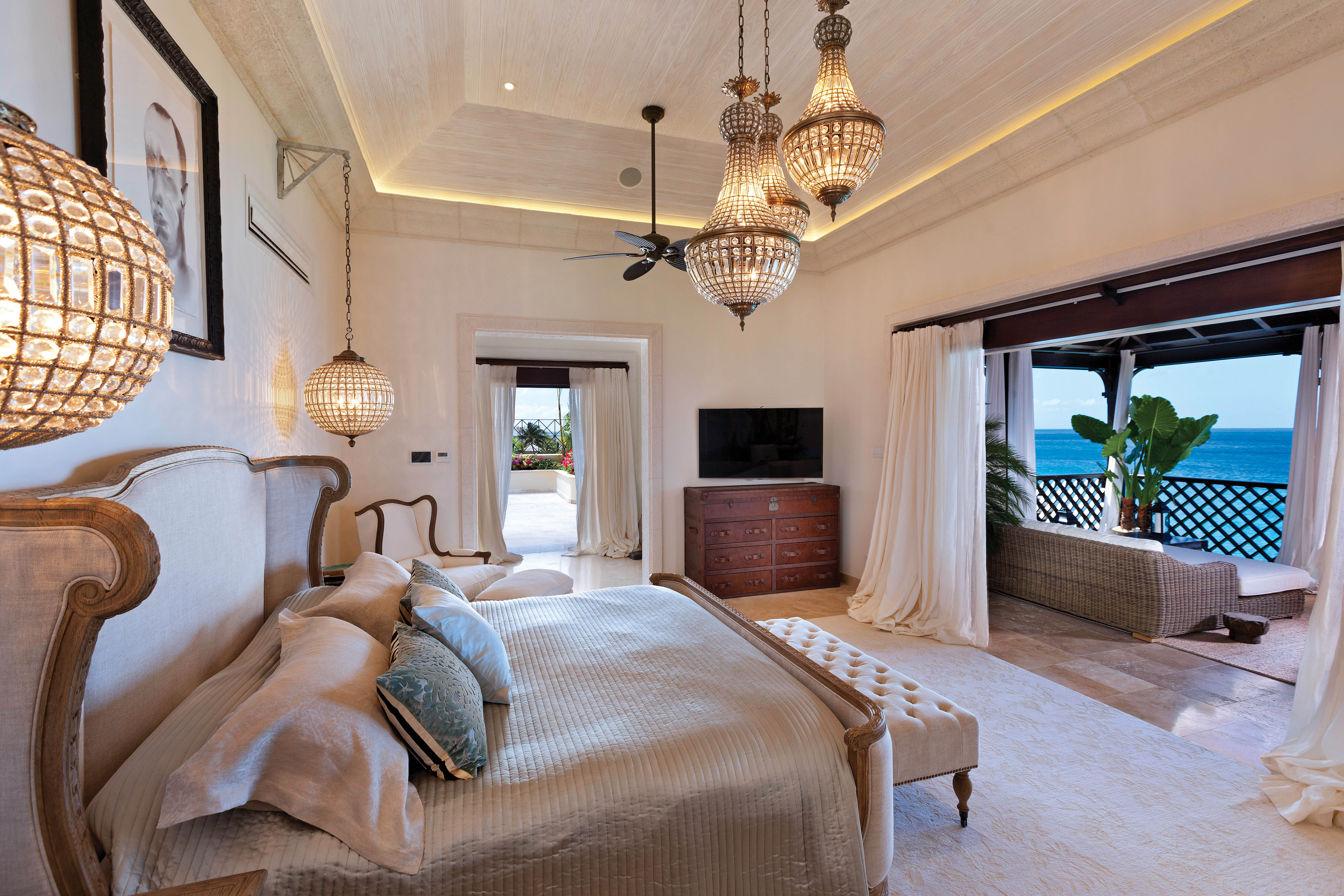 A unique Barbados vacation option, the four-bedroom Langara spans the top floor of the exclusive Sandy Cove residential development on the Platinum Coast of Barbados.