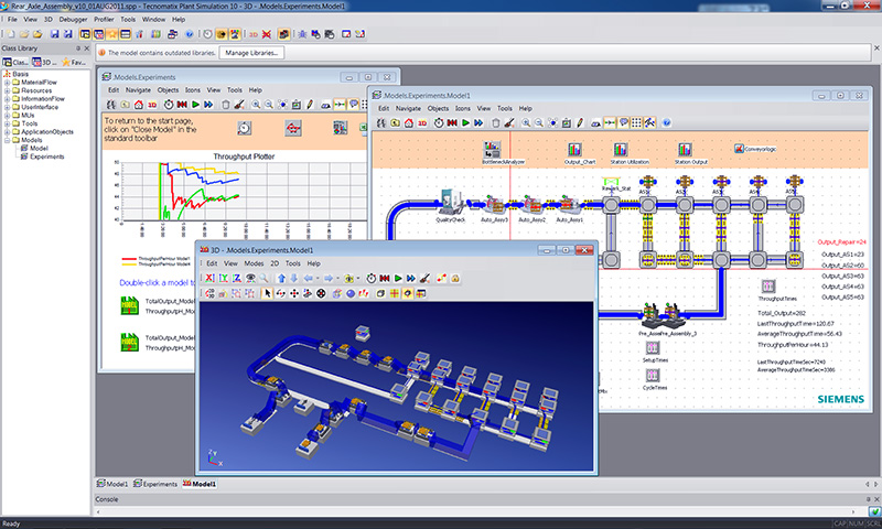 Running Assembly Throughput Experiments