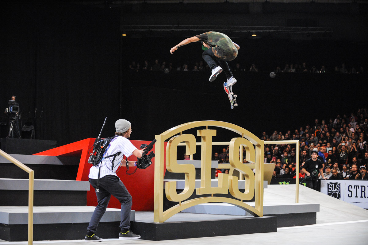 Monster Energy's Nyjah Huston Takes Second Place at Street League Nike SB Crown World Championship in Chicago