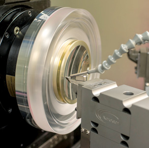 With its in-house diamond turning system, Empire quickly creates prototypes and small-volume runs of optical components.