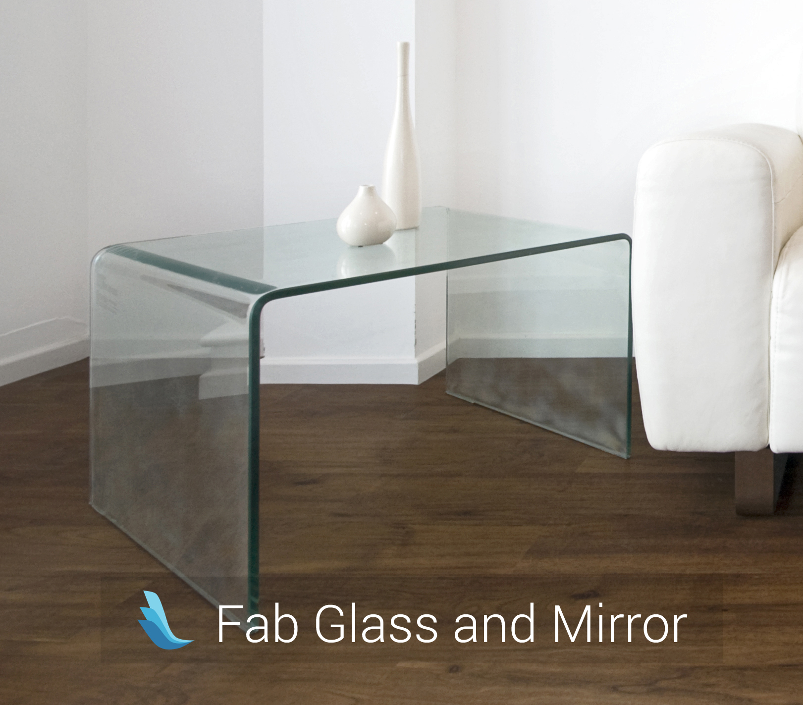 Bent Glass Table