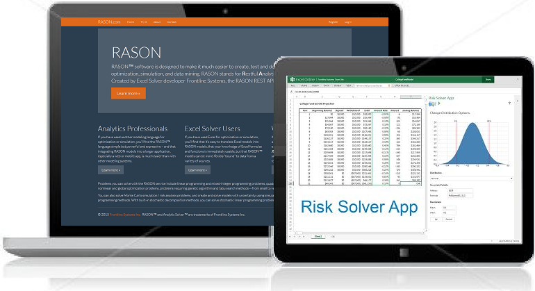 RASON Analytics API and Risk Solver App