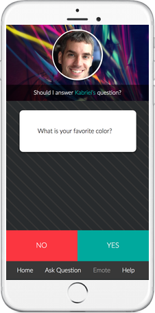 Fan Question Voting - iPhone