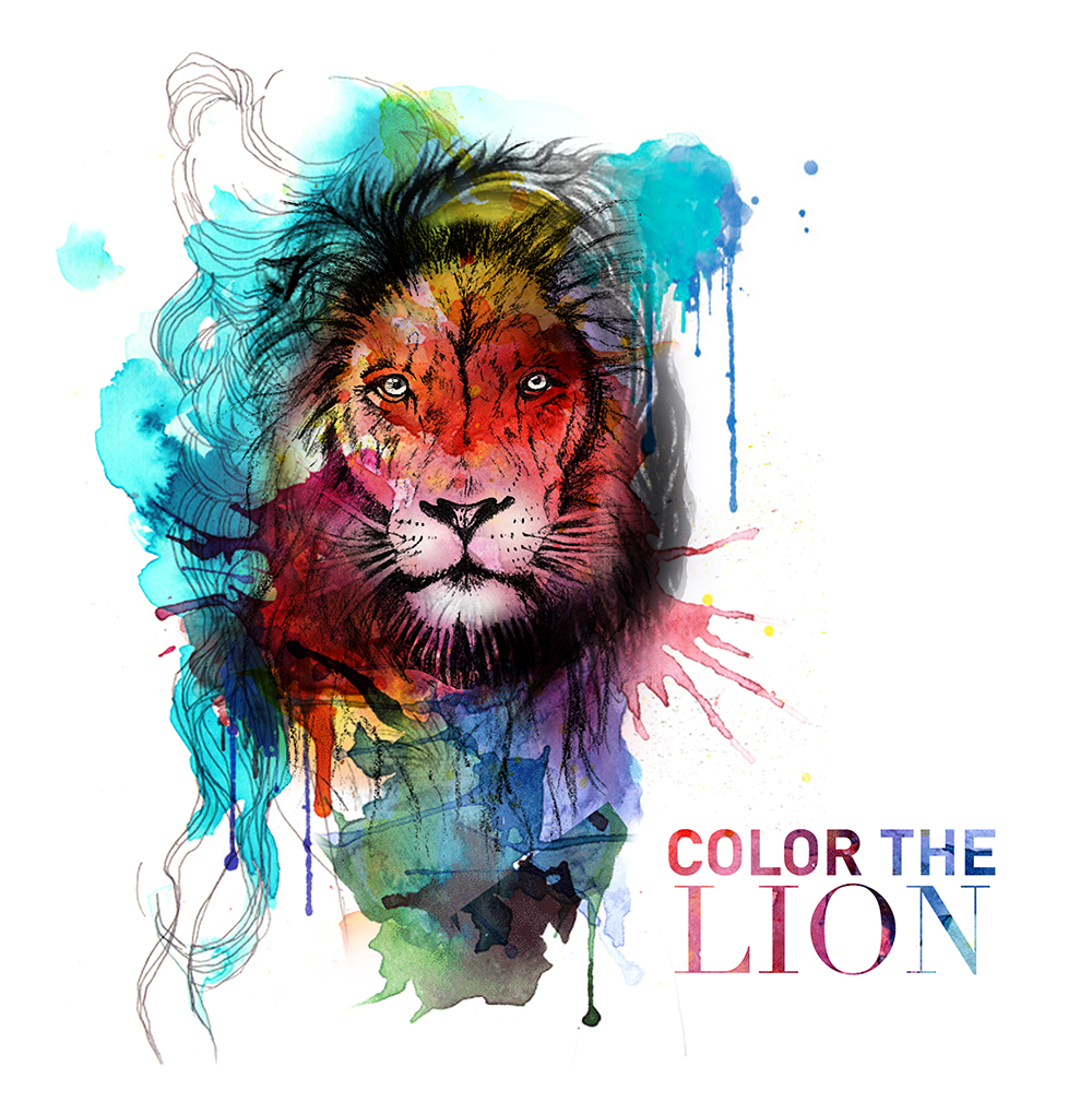Color the Lion