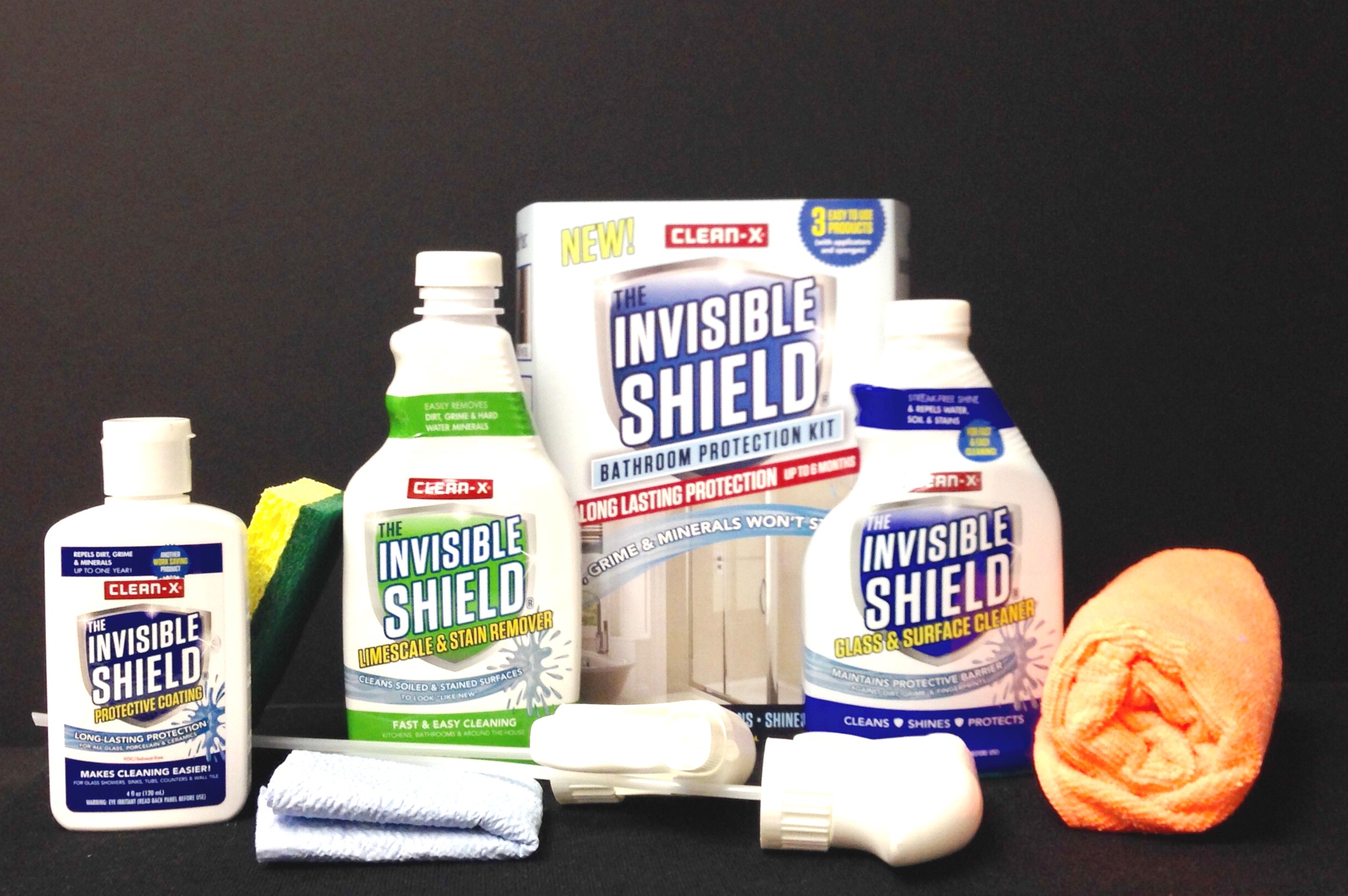 Invisible Shield "Easy Clean" Kit Components