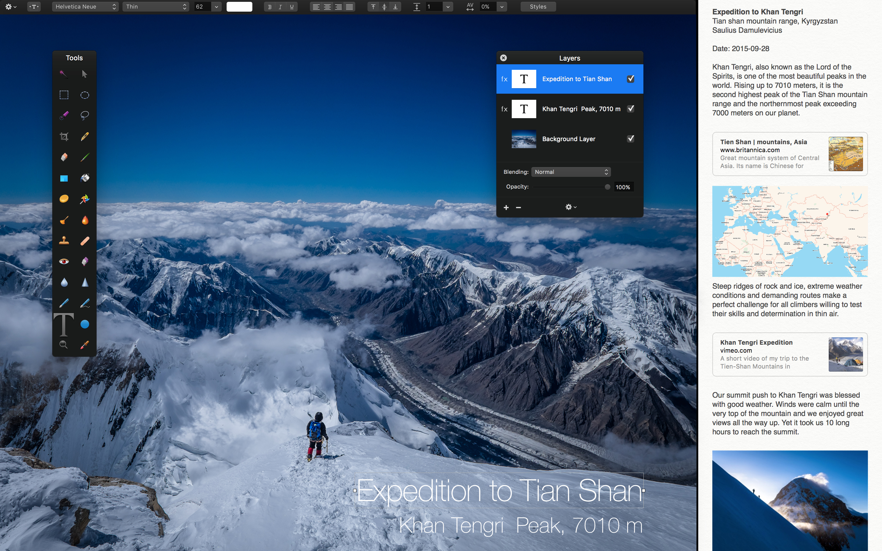 Pixelmator 3.4 with Split View Support