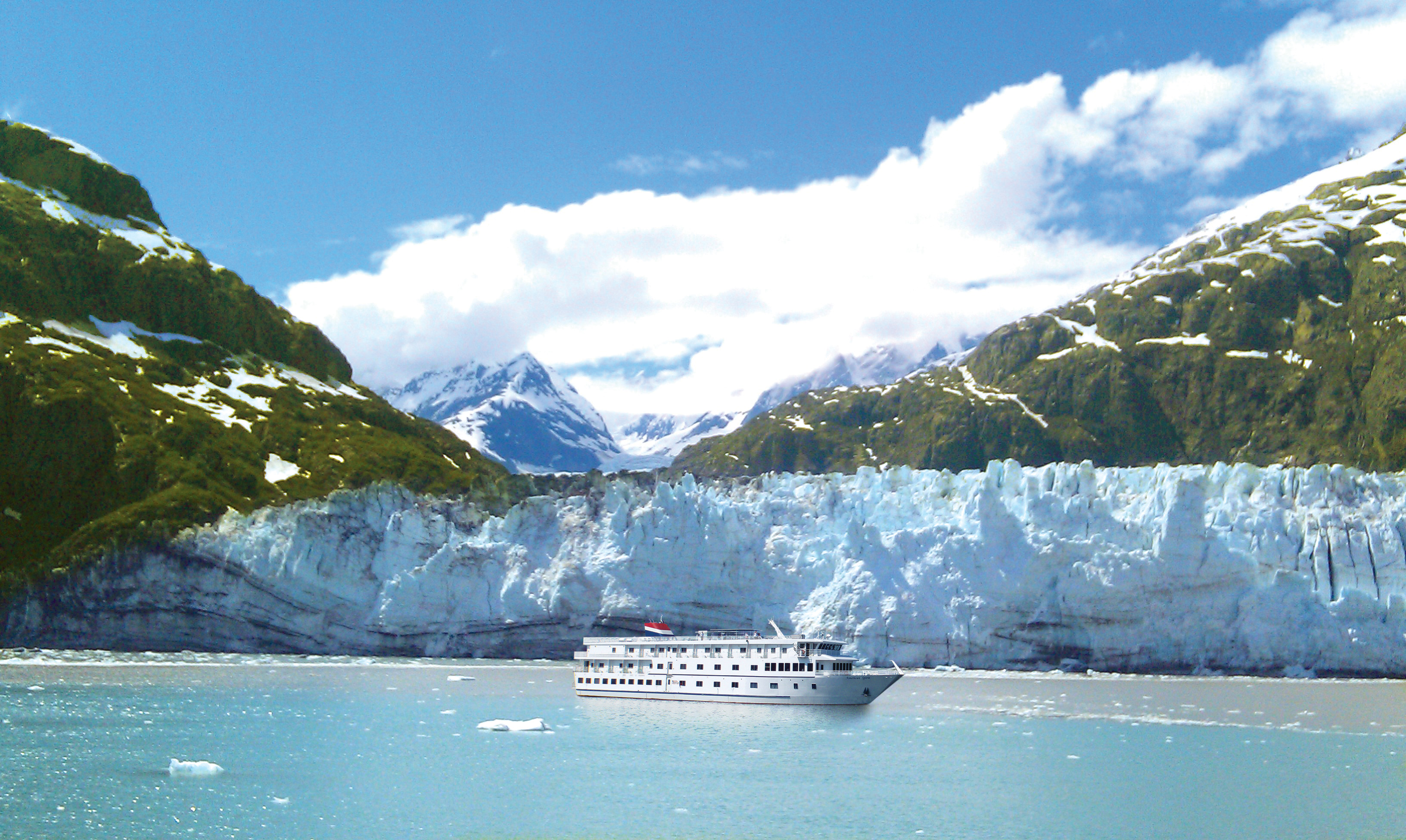 American Cruise Lines in Glacier Bay