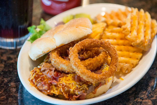 The new Barbecue Burger from Round the Clock.