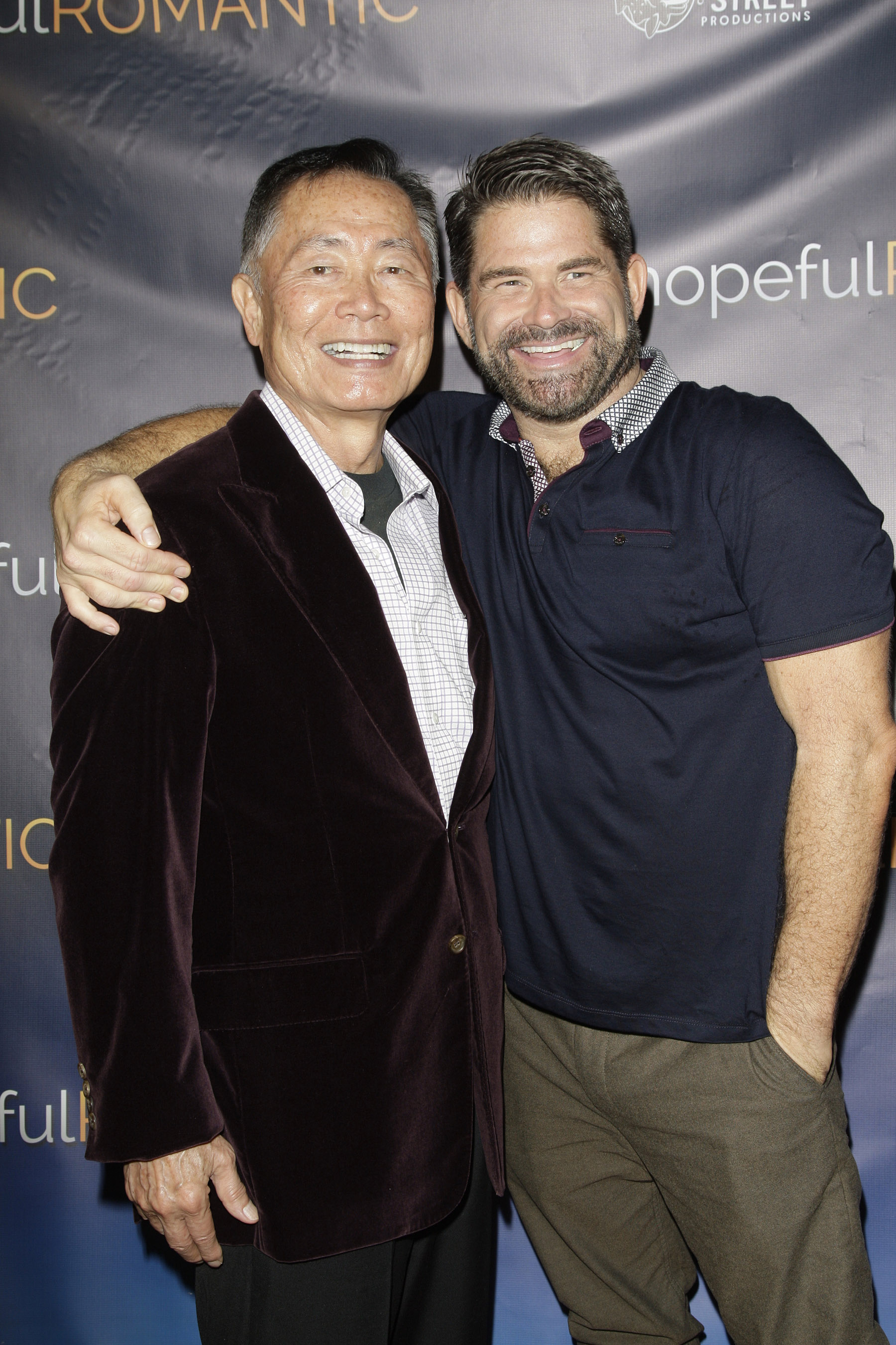 Matt Zarley and TV legend George Takei star in "hopefulROMANTIC."