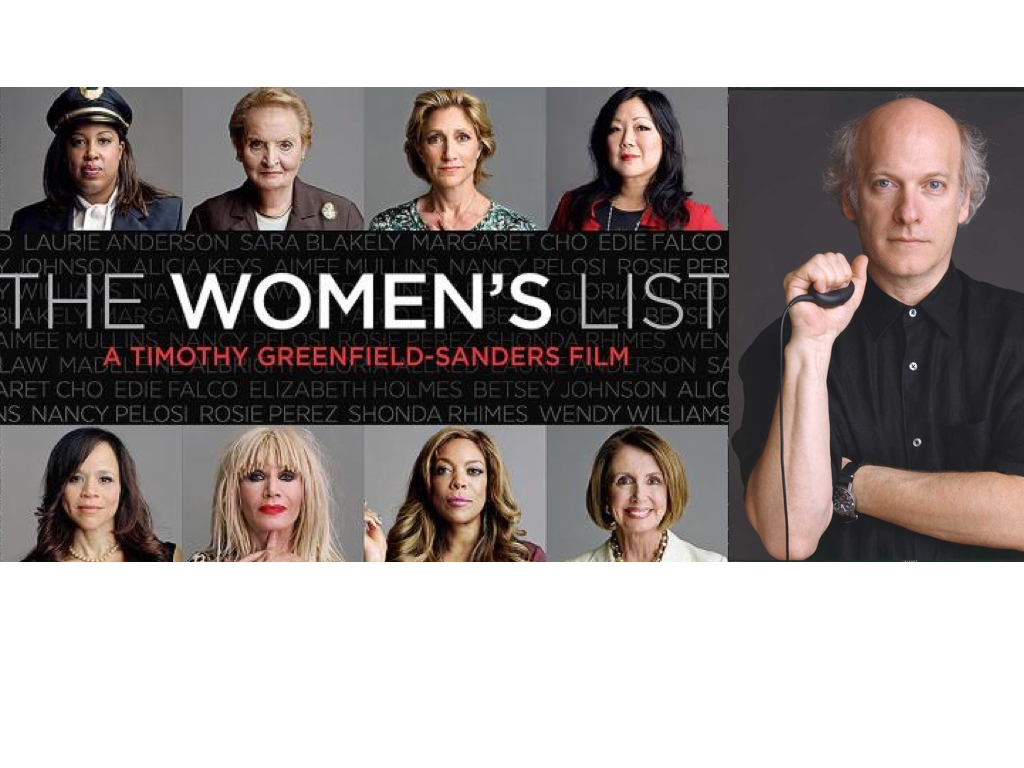 The Women's List - Screening & Discussion with Timothy Greenfield-Sanders