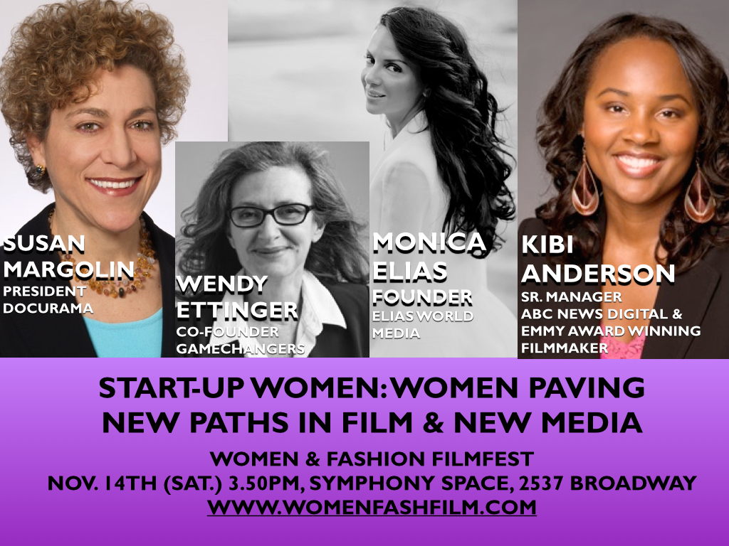 Start-up Women: Women Paving New Paths in Entertainment & New Media