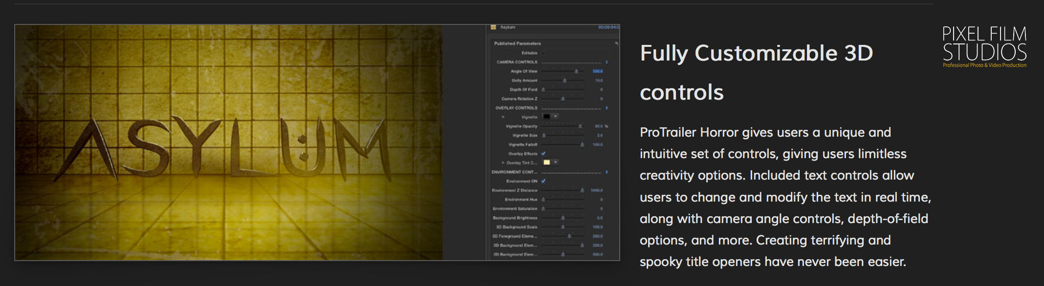 Pixel Film Studios Effects and Plugins