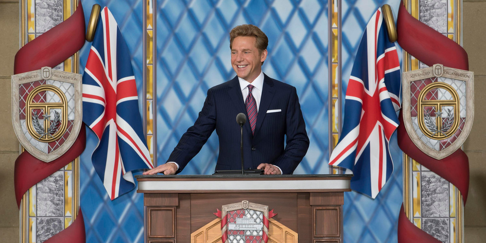 MR. DAVID MISCAVIGE, Chairman of the Board Religious Technology Center, welcomed those assembled for the October 18 dedication in the United Kingdom.
