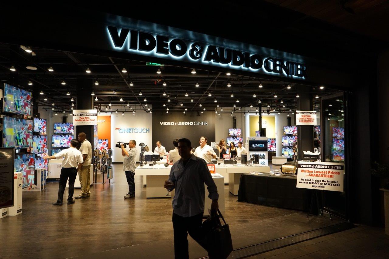 Video & Audio Center is opening the first all-digital, all-touch consumer technology super store in Woodland Hills, CA October 22, 2015