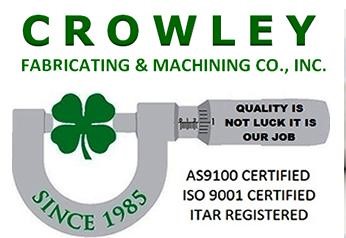 Phone Number: (607)484-0299 Fax Number:  (607)484-0228 Email: sales@crowleyfab.com Website: http://www.crowleyfab.com/