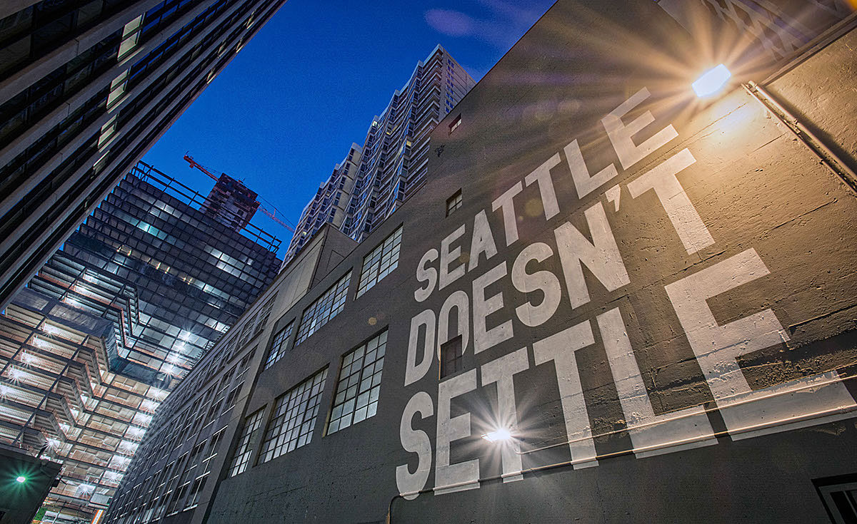 Seattle Doesn't Settle Mural