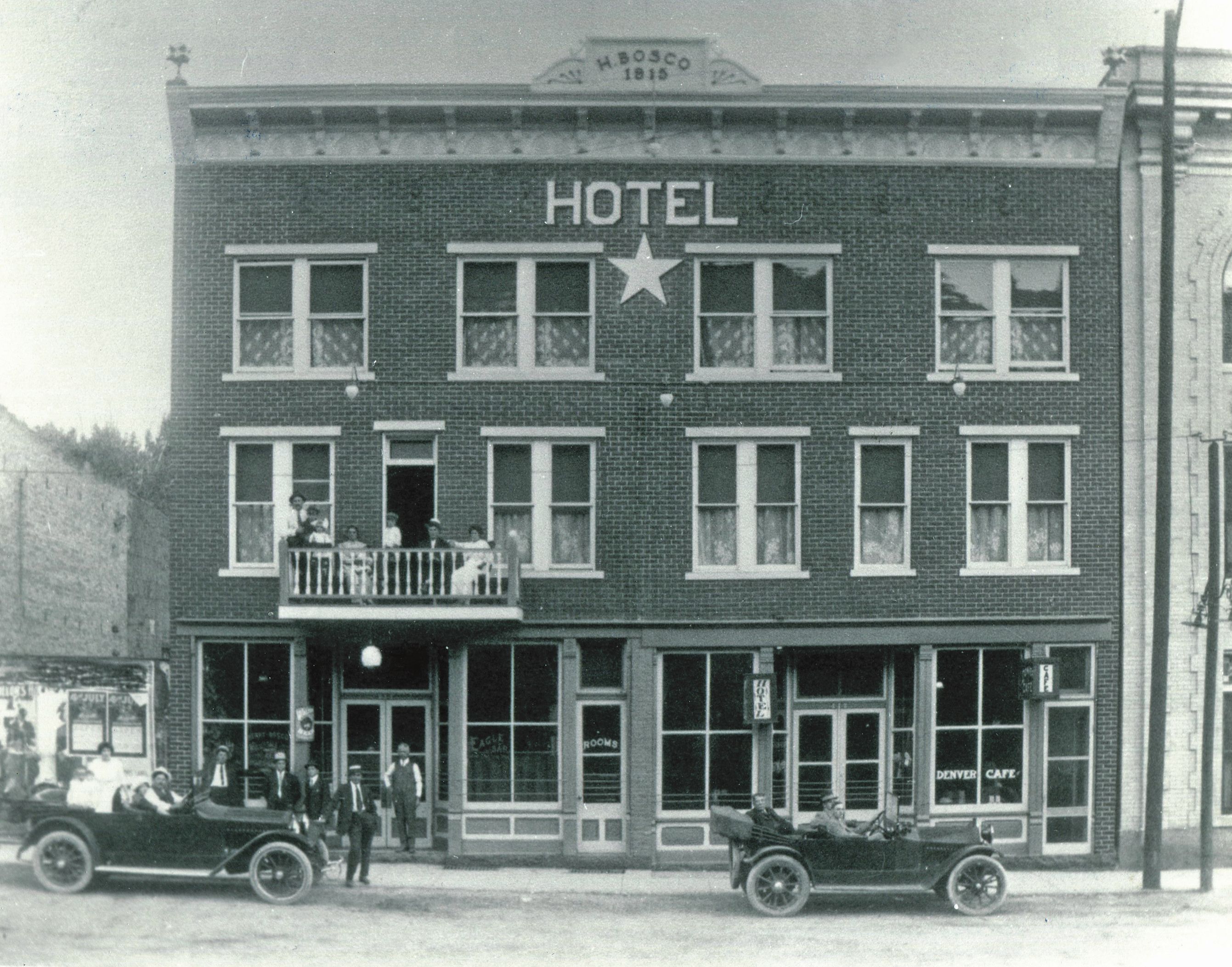 The Star Hotel opened in 1915 and eventually became part of The Hotel Denver.