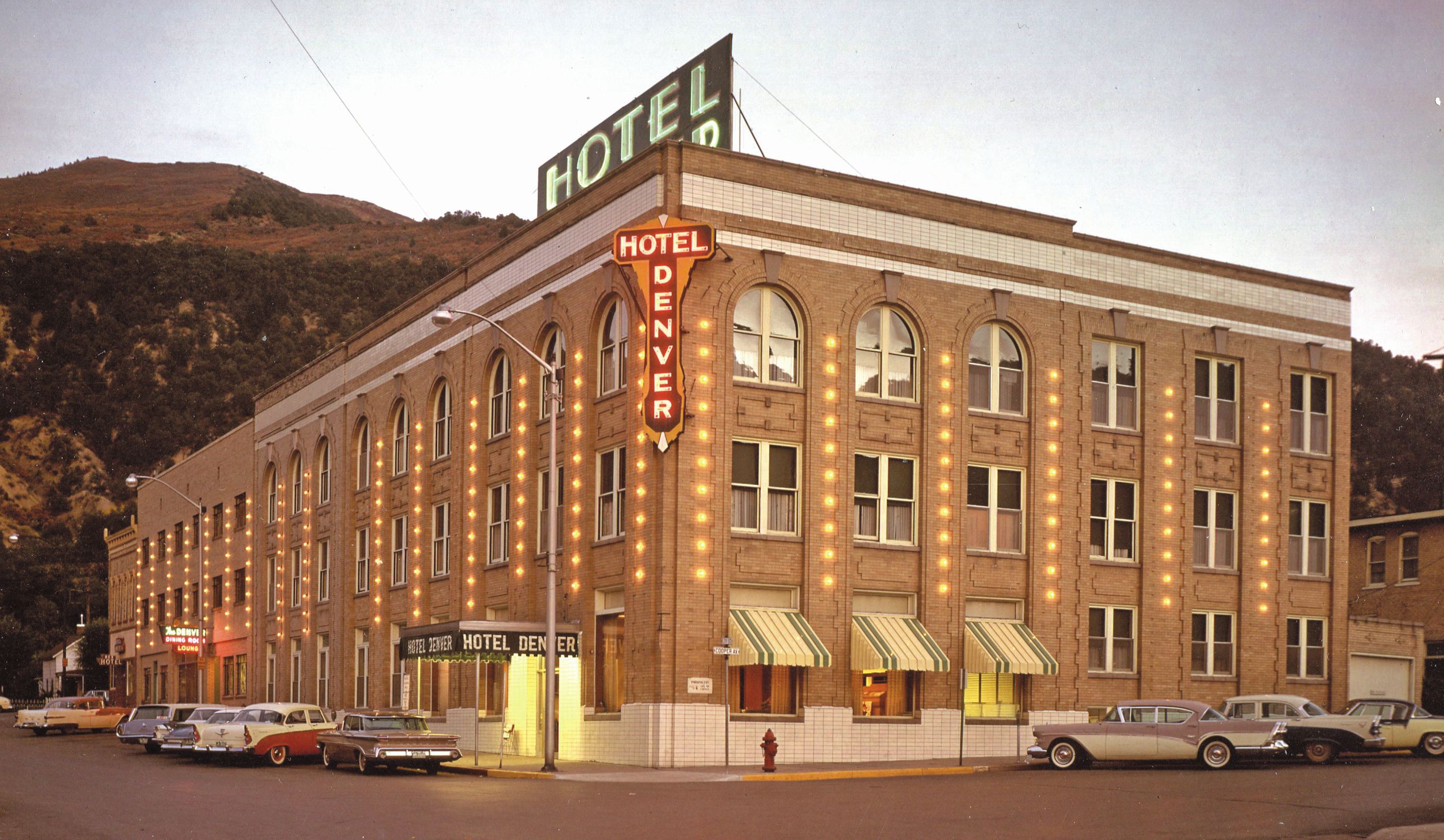 The Hotel Denver hosted famous and infamous guests in the 1930s, including Clark Gable and gangster "Diamond Jack" Alterie.