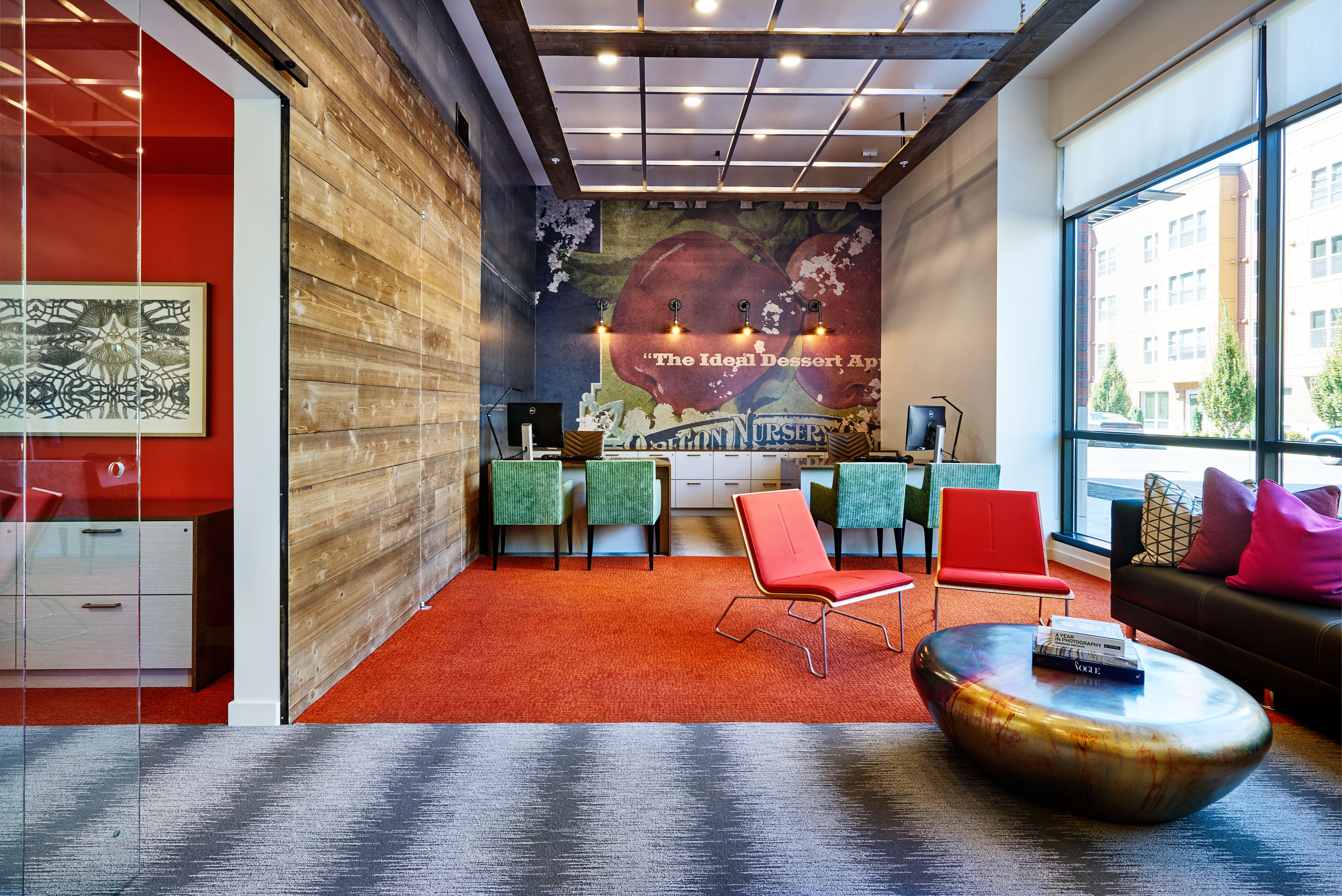 Portland Interior Design Firm Uses Creative Color Solutions for Way