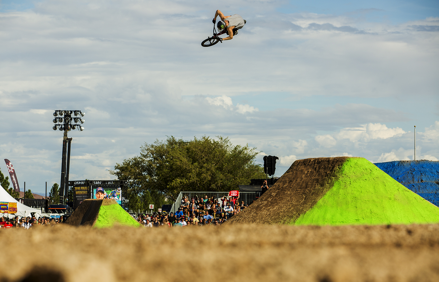 Monster Energy Pat Casey Wins the Toyota Best Trick at the Monster Cup BMX Dirt Jam